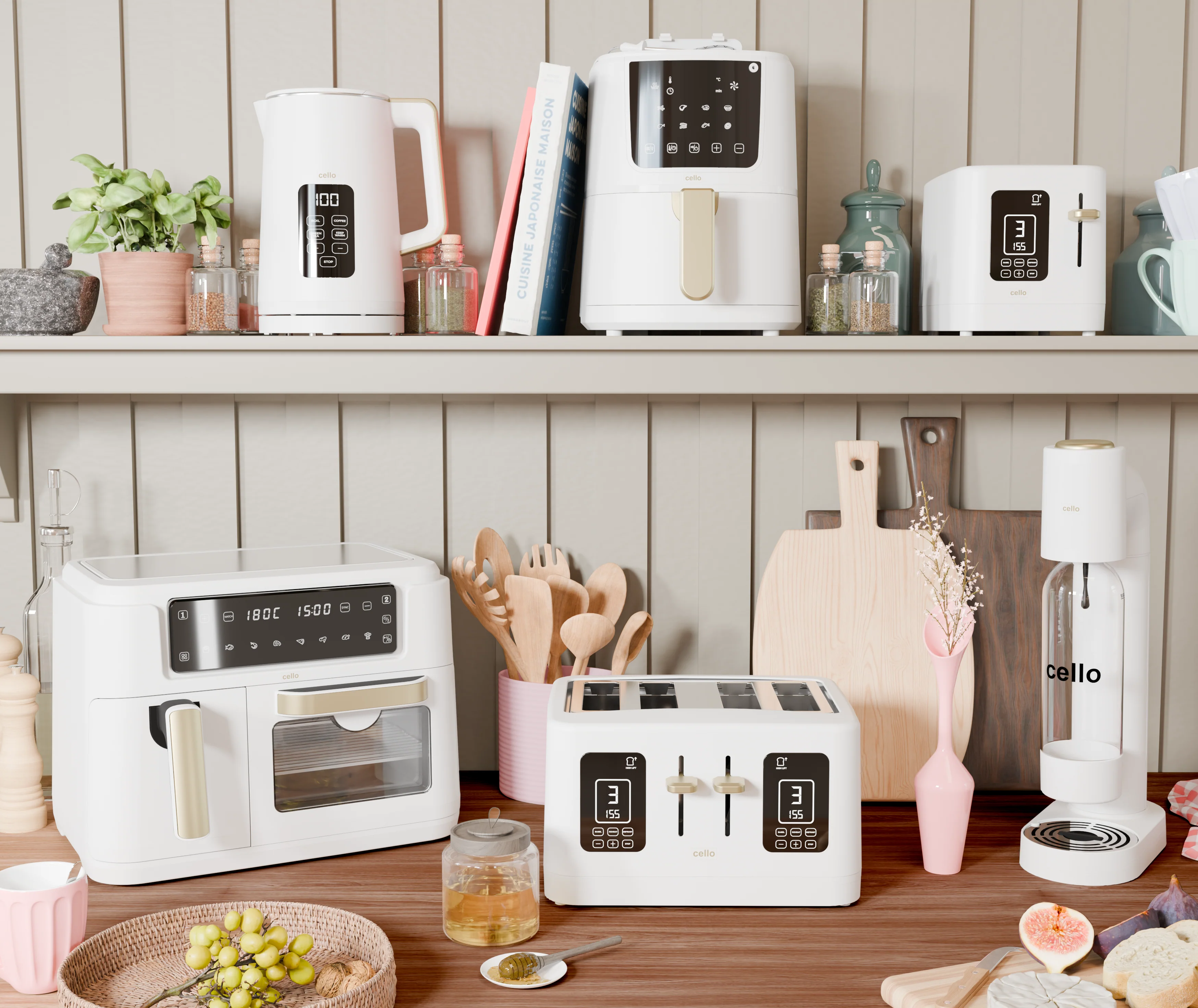 Cello 4L Digital Airfryer With Food Probe - Image 11