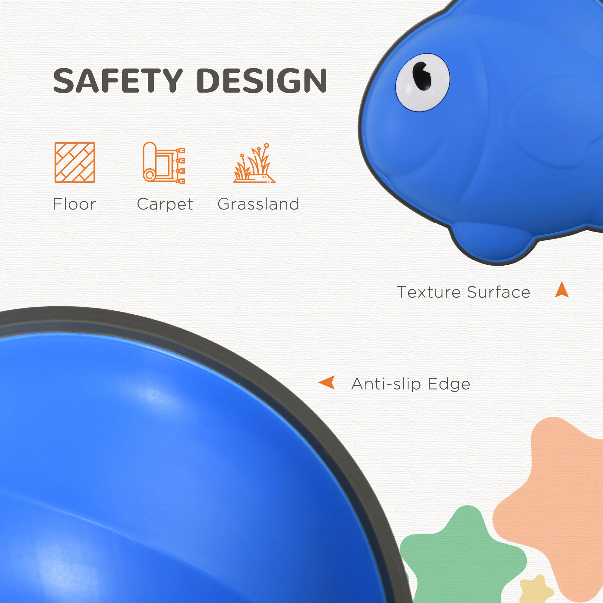 AIYAPLAY Stepping Stones Kids, 9 Pcs Balance Stepping Stones For Sensory - Image 6