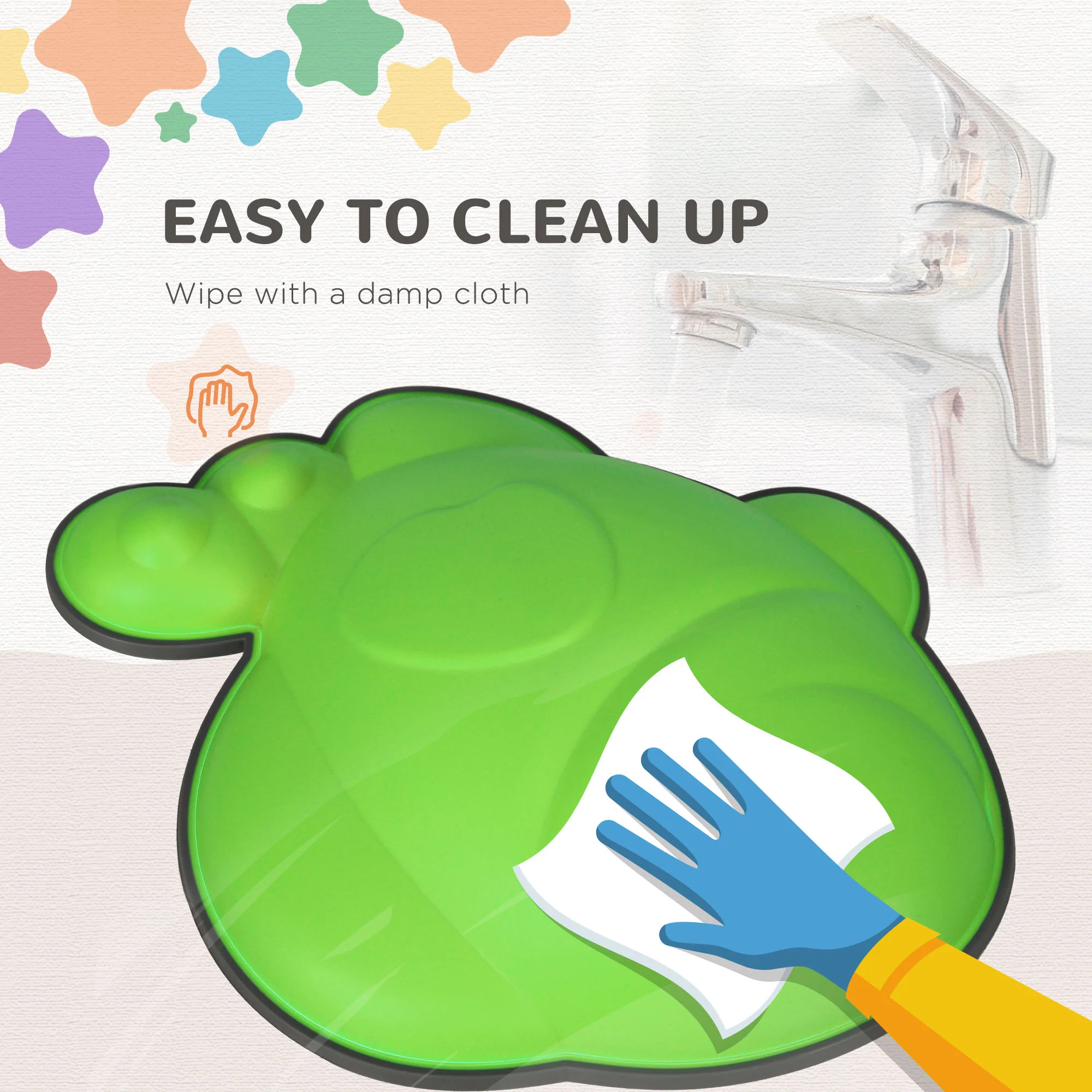 AIYAPLAY Stepping Stones Kids, 9 Pcs Balance Stepping Stones For Sensory - Image 7