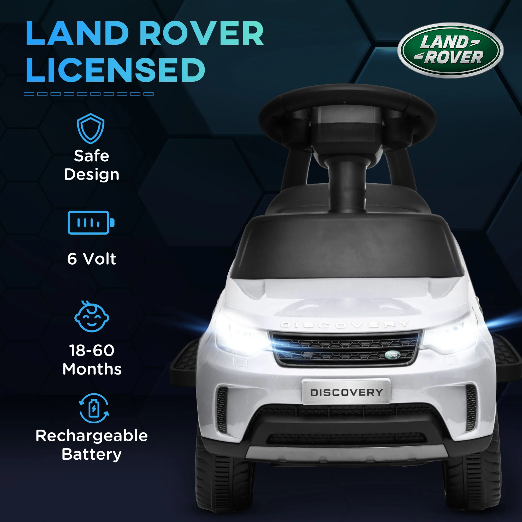 AIYAPLAY Land Rover Licensed Kids Electric Ride On Car Sliding Car - Image 13