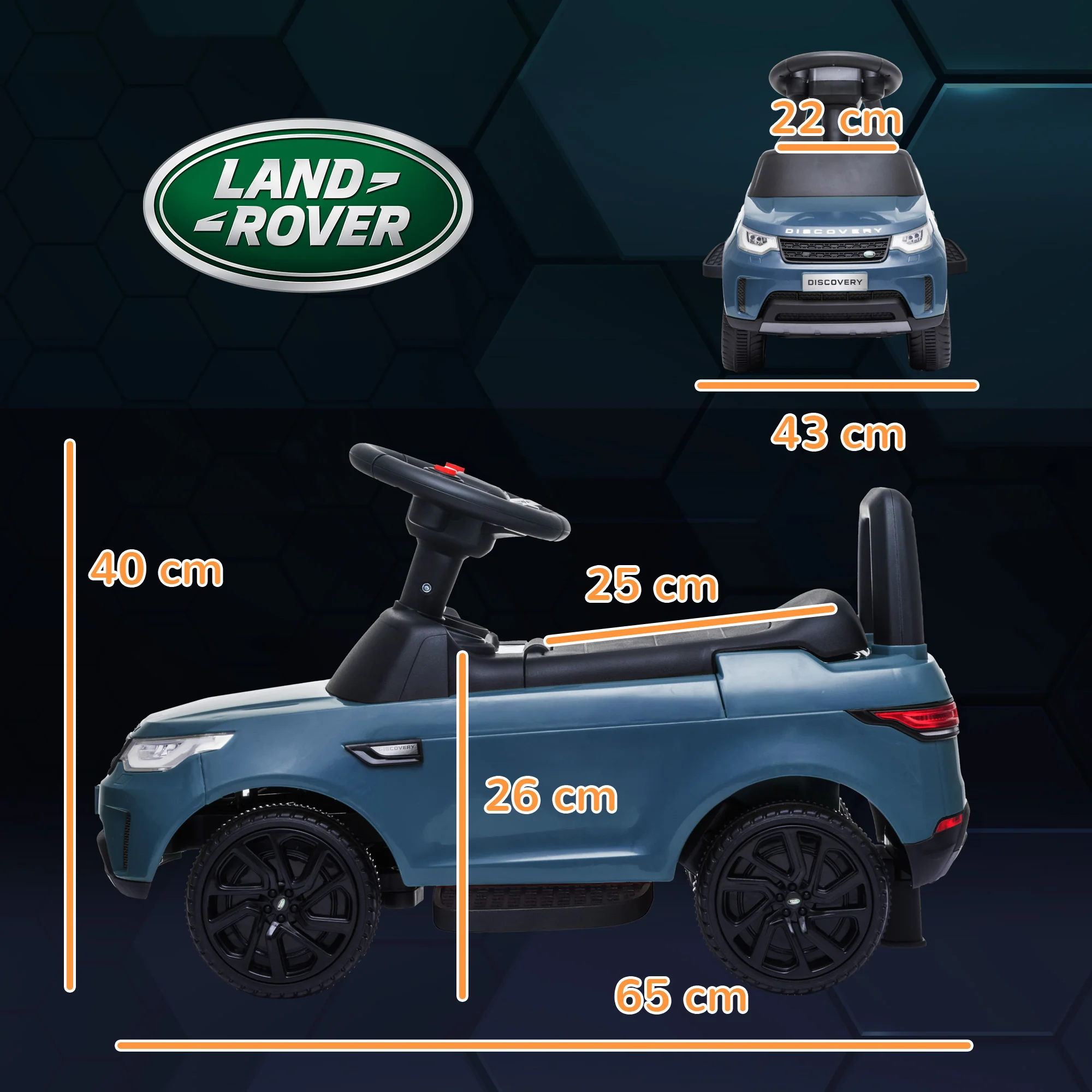 AIYAPLAY Land Rover Licensed Kids Electric Ride On Car Sliding Car - Image 23