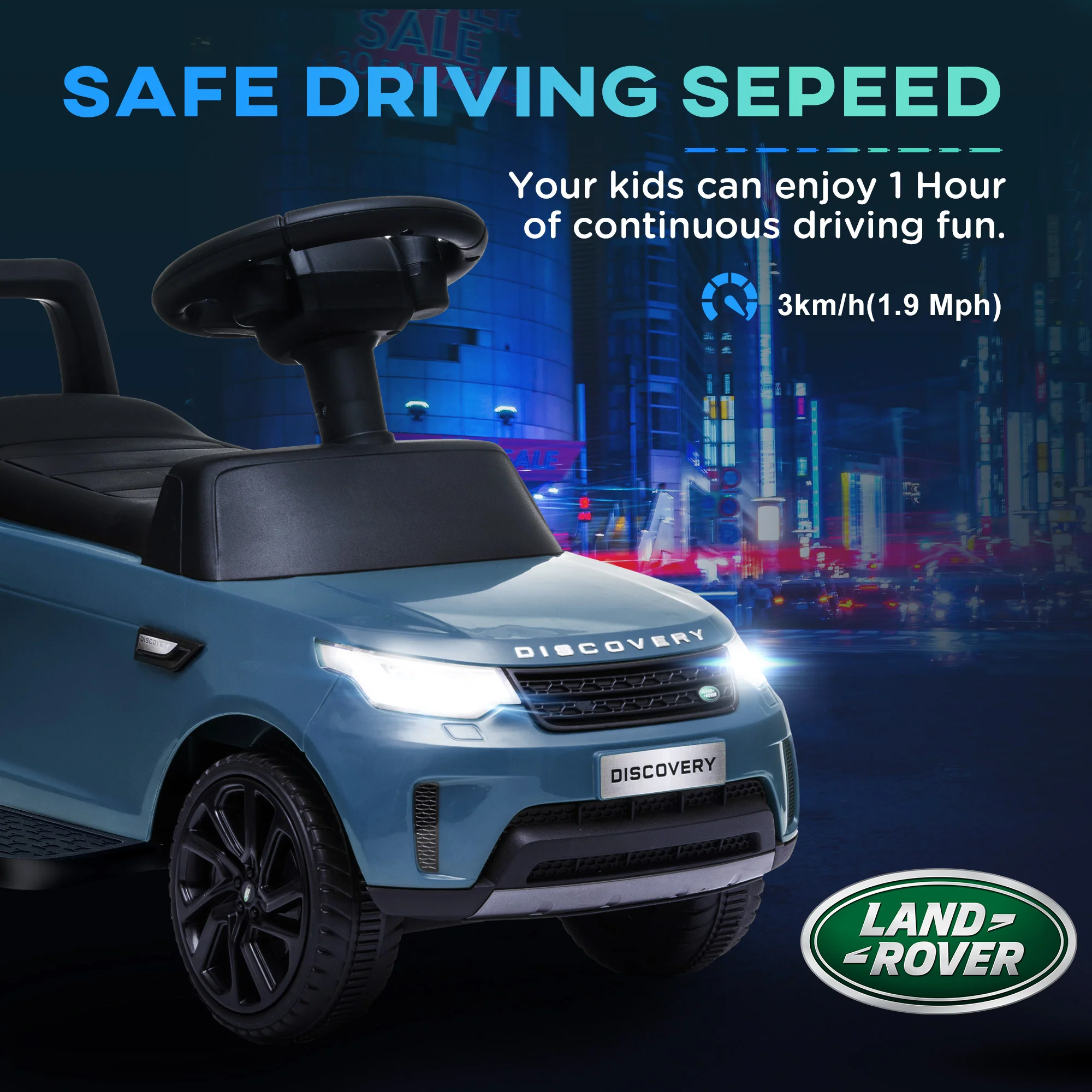 AIYAPLAY Land Rover Licensed Kids Electric Ride On Car Sliding Car - Image 25