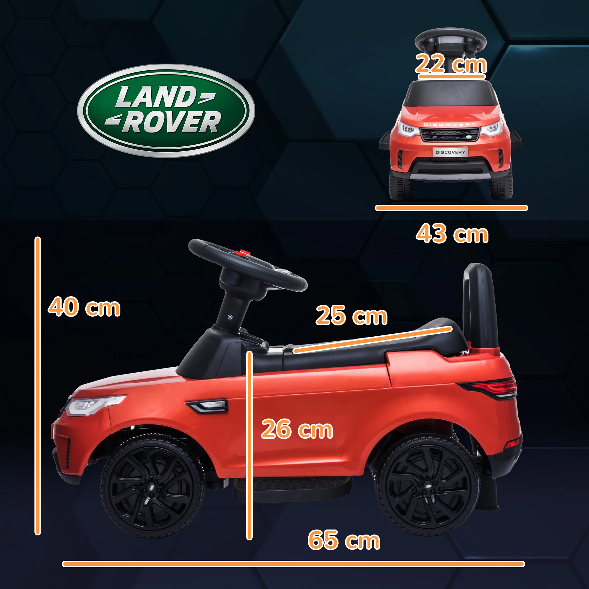 AIYAPLAY Land Rover Licensed Kids Electric Ride On Car Sliding Car - Image 5
