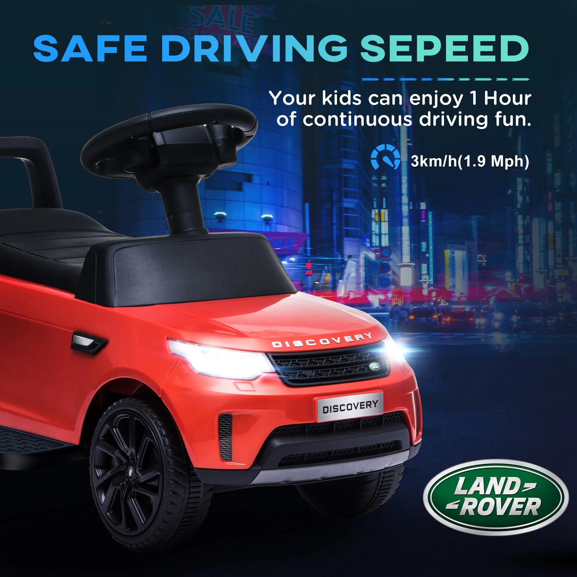 AIYAPLAY Land Rover Licensed Kids Electric Ride On Car Sliding Car - Image 7