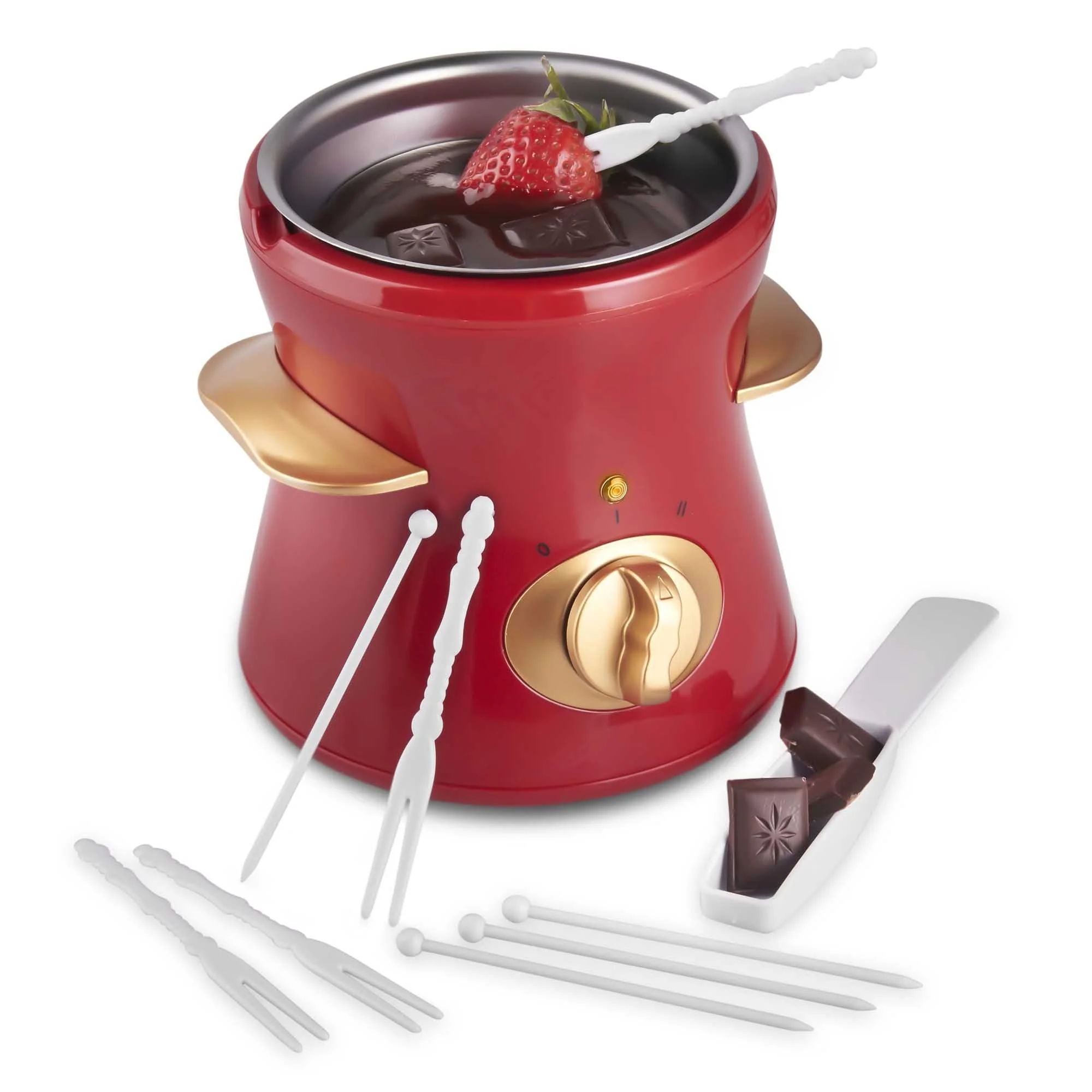 Lewis's Chocolate Fondue Set with Dipsticks - Image 3