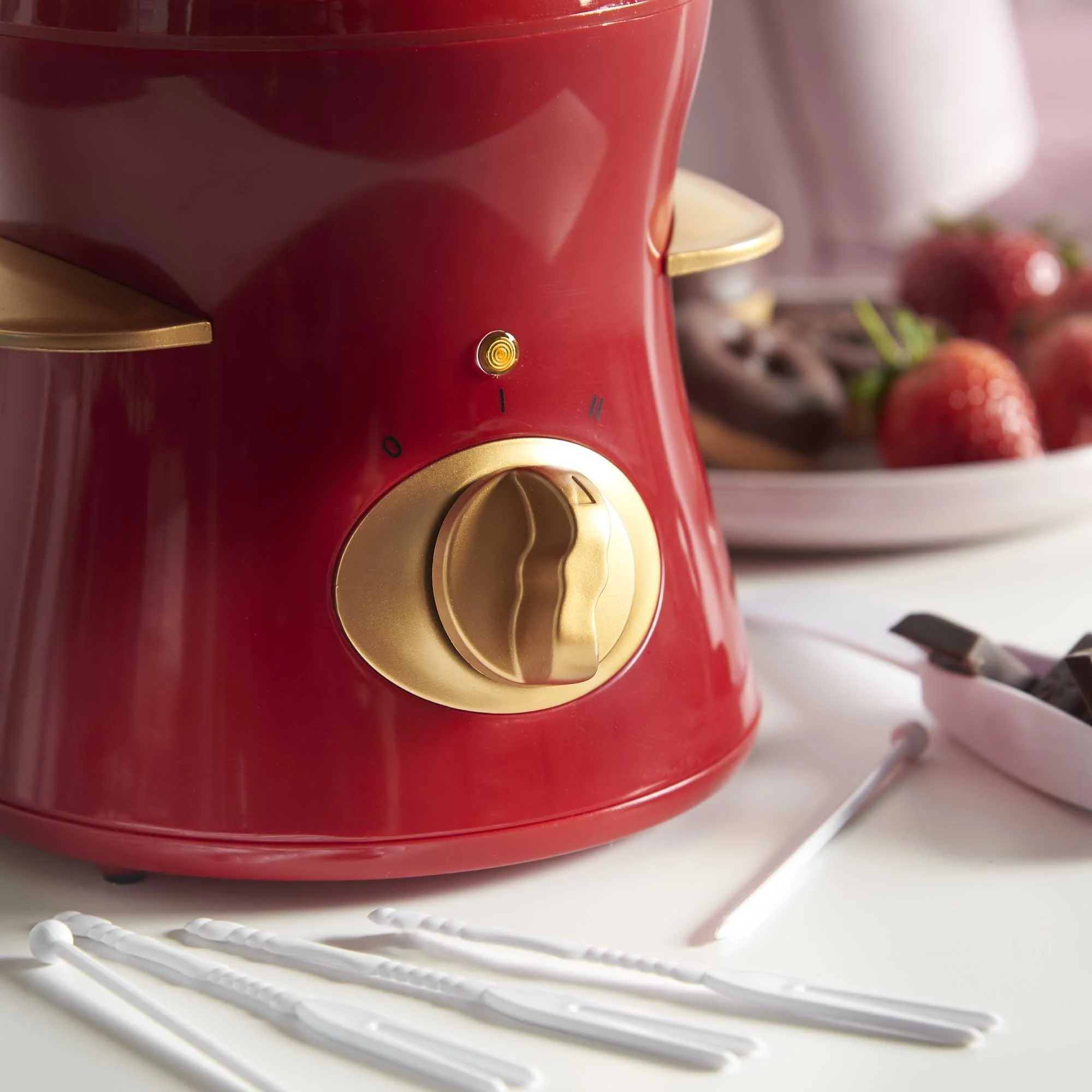Lewis's Chocolate Fondue Set with Dipsticks - Image 9