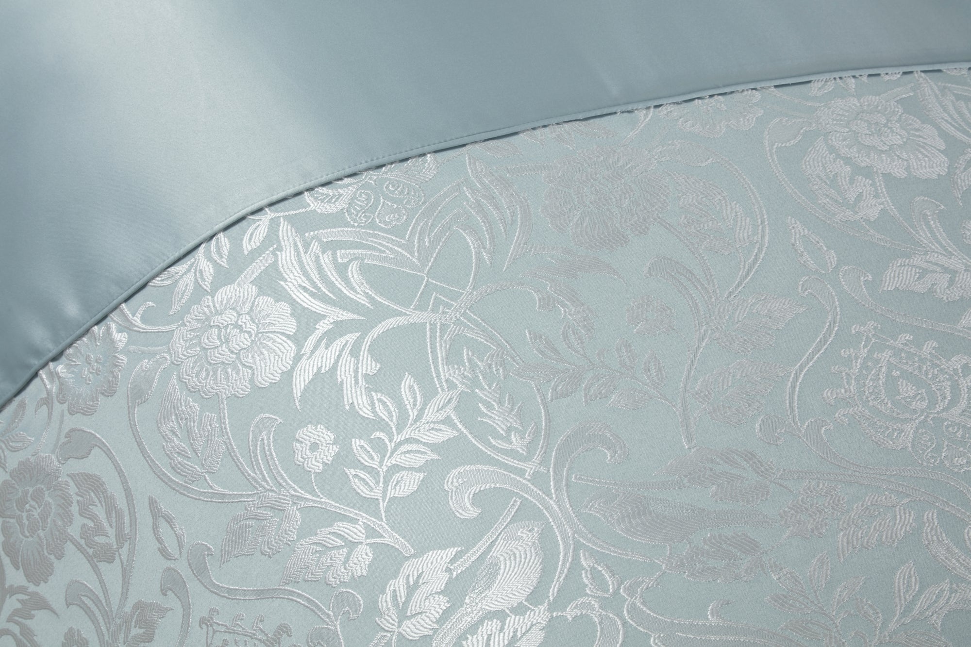 Eden - Embellished Jacquard Duvet Set in Duck Egg - Image 3