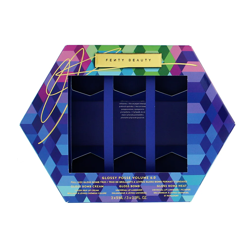 Fenty Beauty Glossy Posse Vol.6 Bomb Gloss Trio Lip Gloss 9ml - Image 3