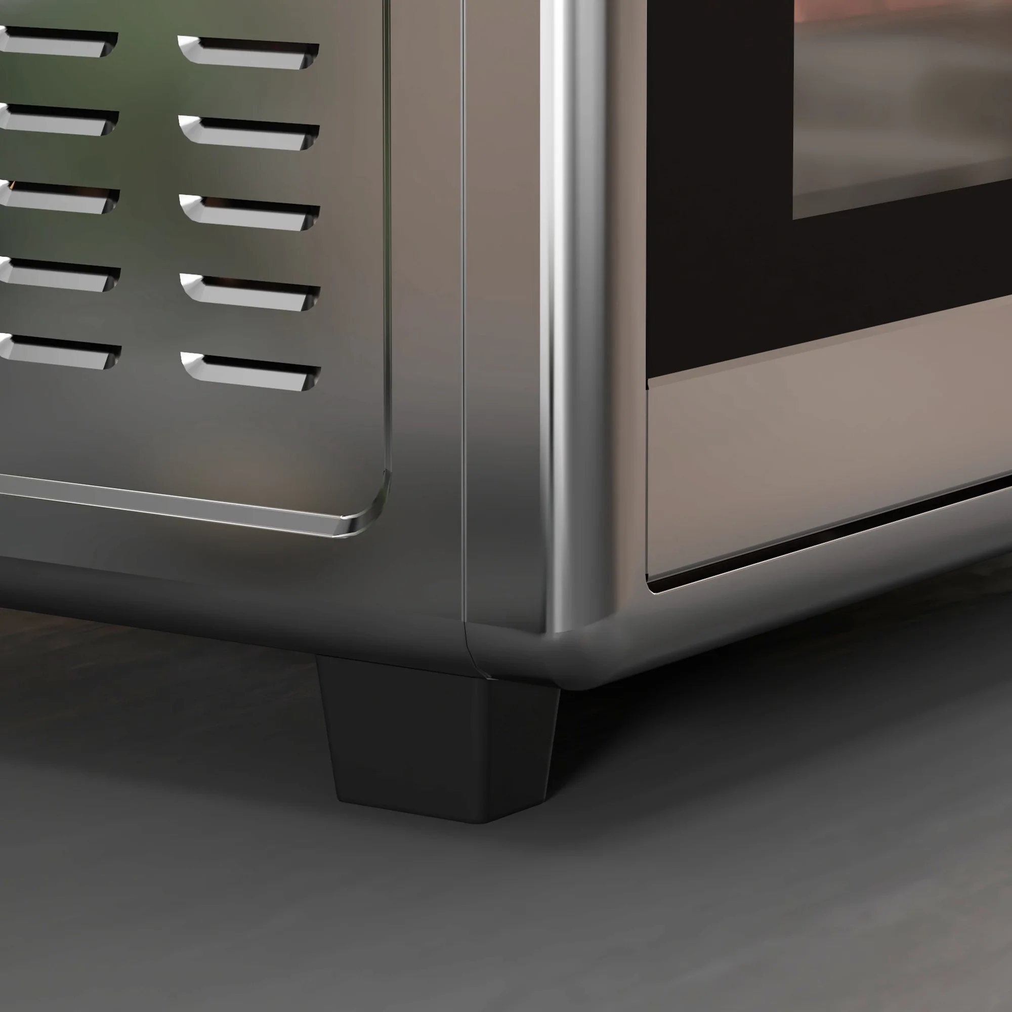 HOMCOM 30L Mini Oven With Adjustable Temperature, 60 Min Time 1600W, Silver - Image 9