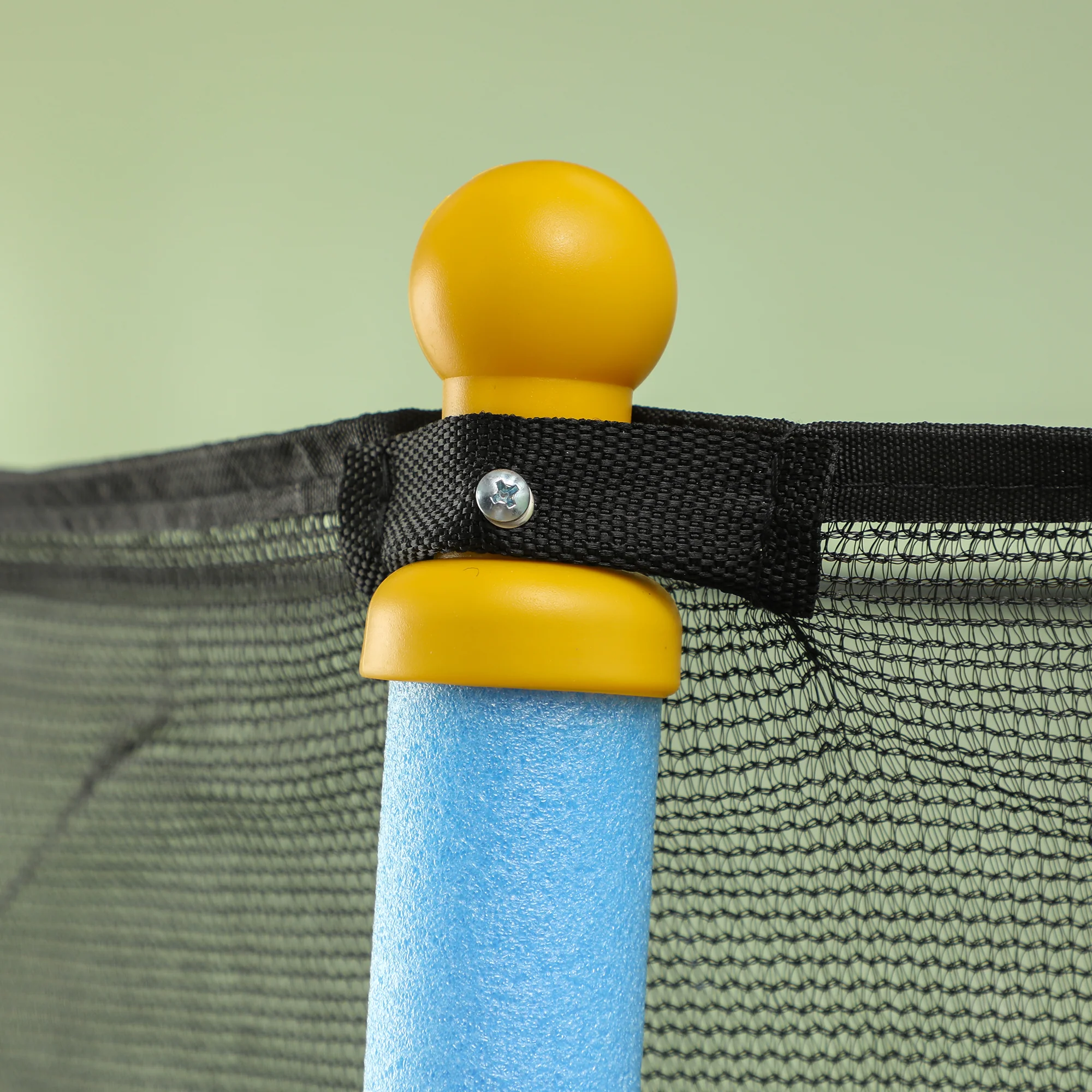 HOMCOM 4.6FT/75 Inch Kids Trampoline With Safety Enclosure, Indoor Outdoor - Image 24