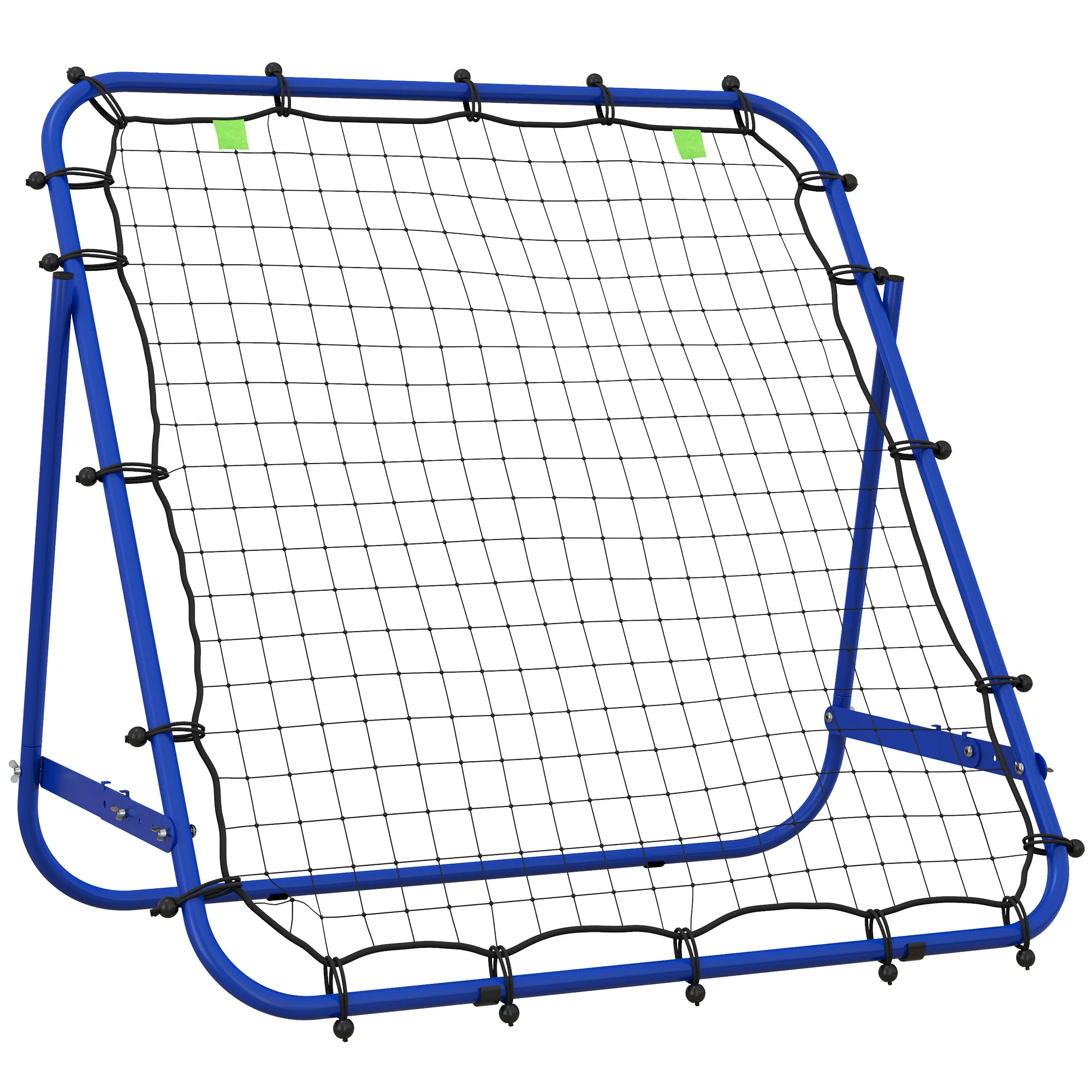 HOMCOM Rebounder Net Kids Adults Football Training Aid Adjustable Red - Image 11