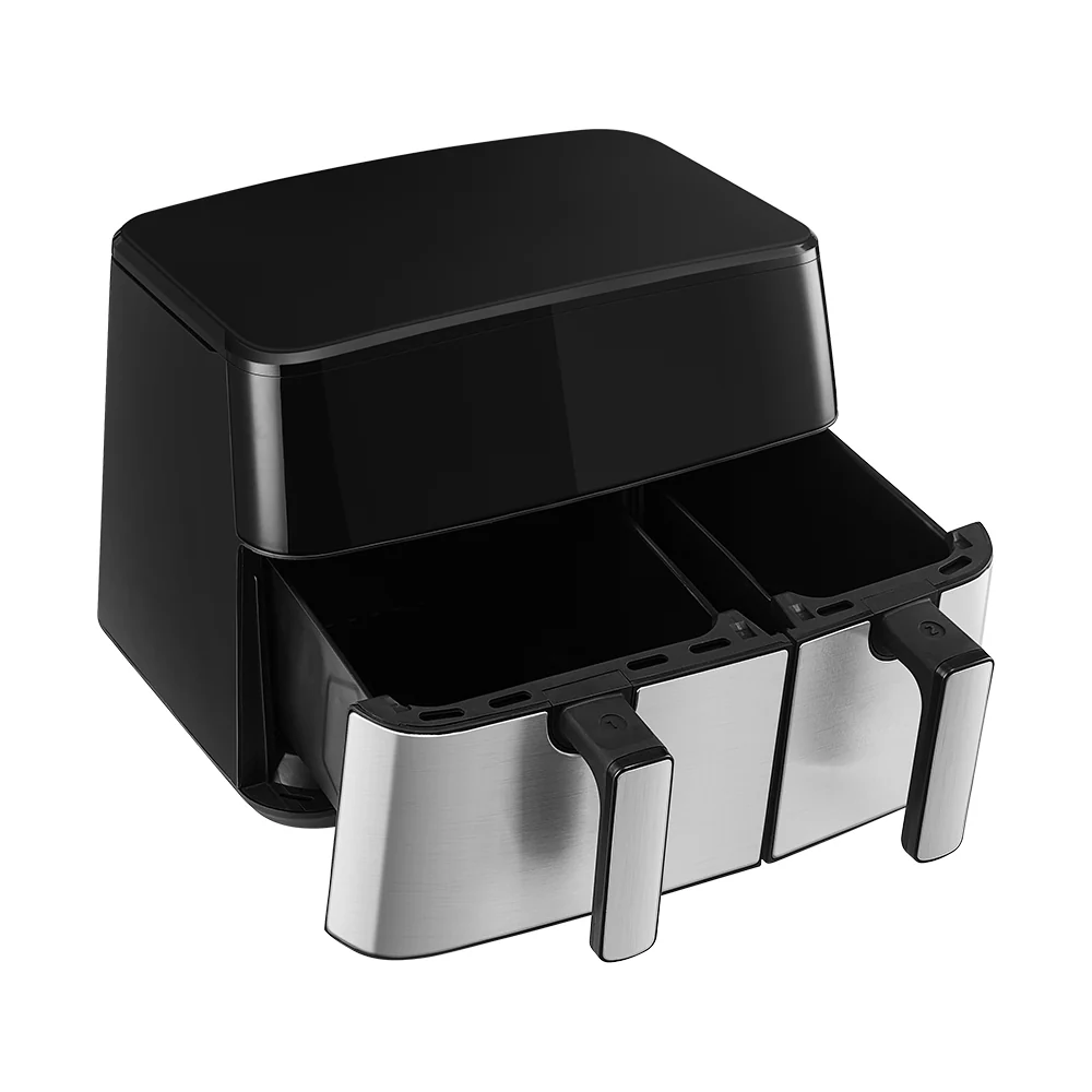 Livingandhome 6.5L+3.5L Touch Screen Dual Basket Air Fryer - Image 4