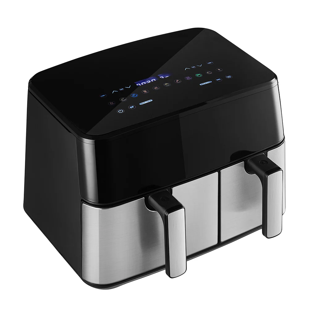 Livingandhome 6.5L+3.5L Touch Screen Dual Basket Air Fryer - Image 5