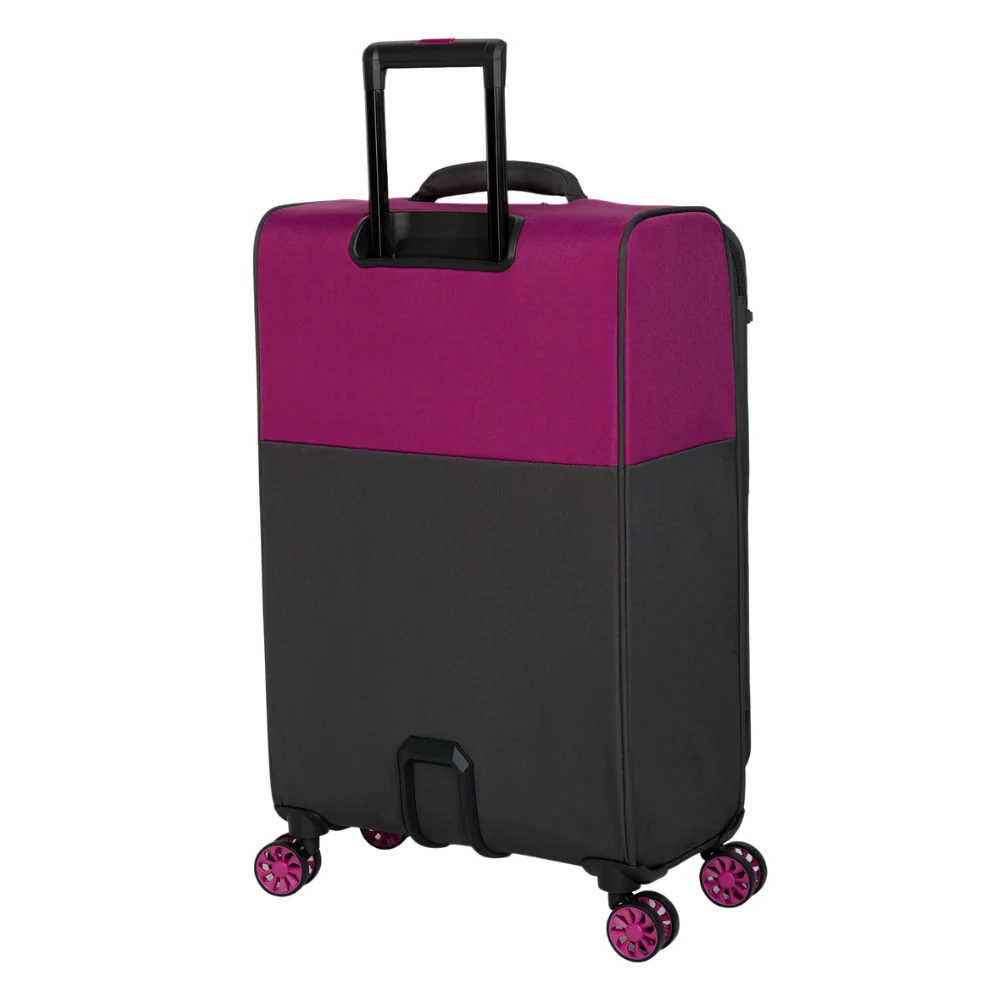IT Luggage Duo-Tone Fuchsia & Magneta 8 Wheel Suitcase - Image 6