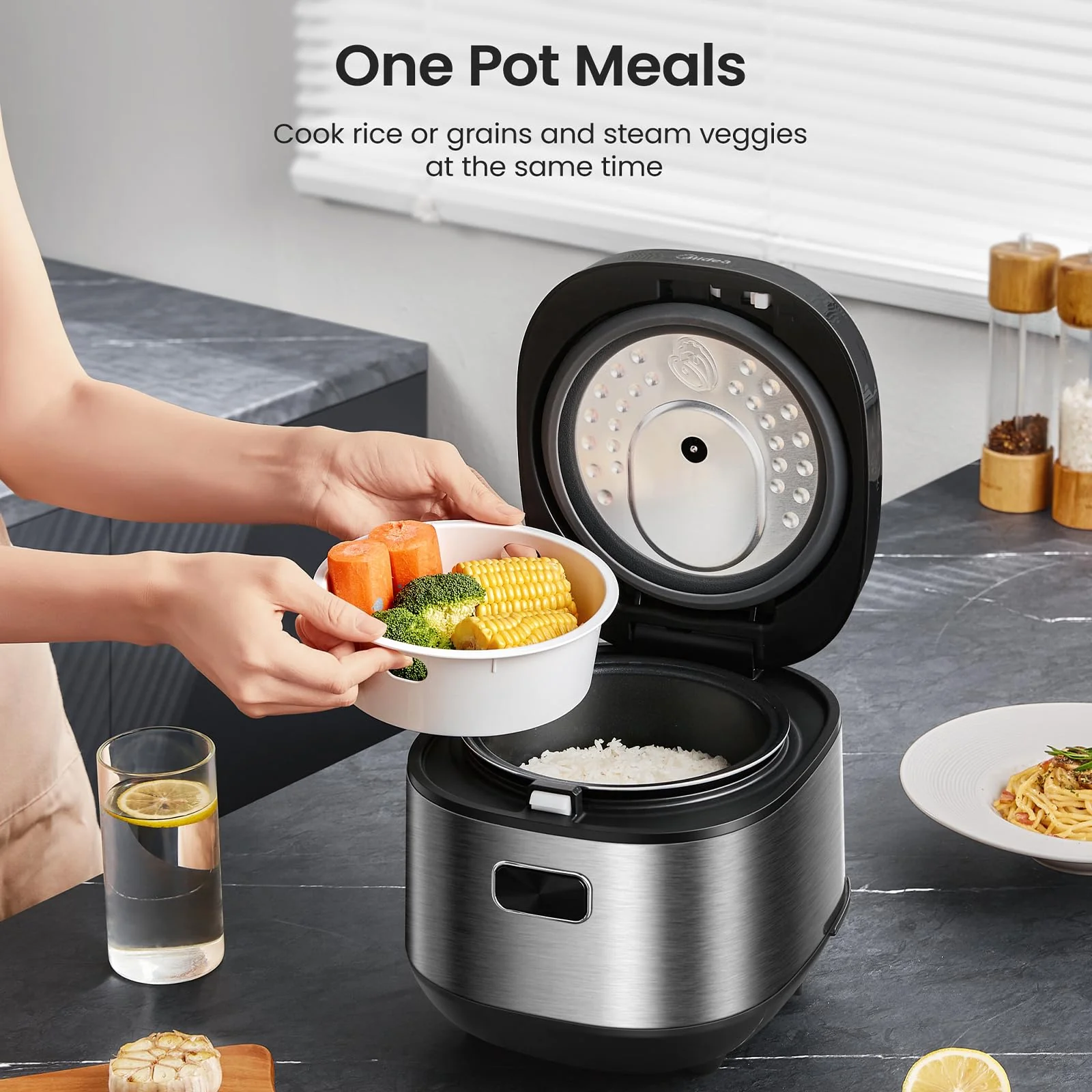 Midea Rice Cooker with 9 Functions - Image 5