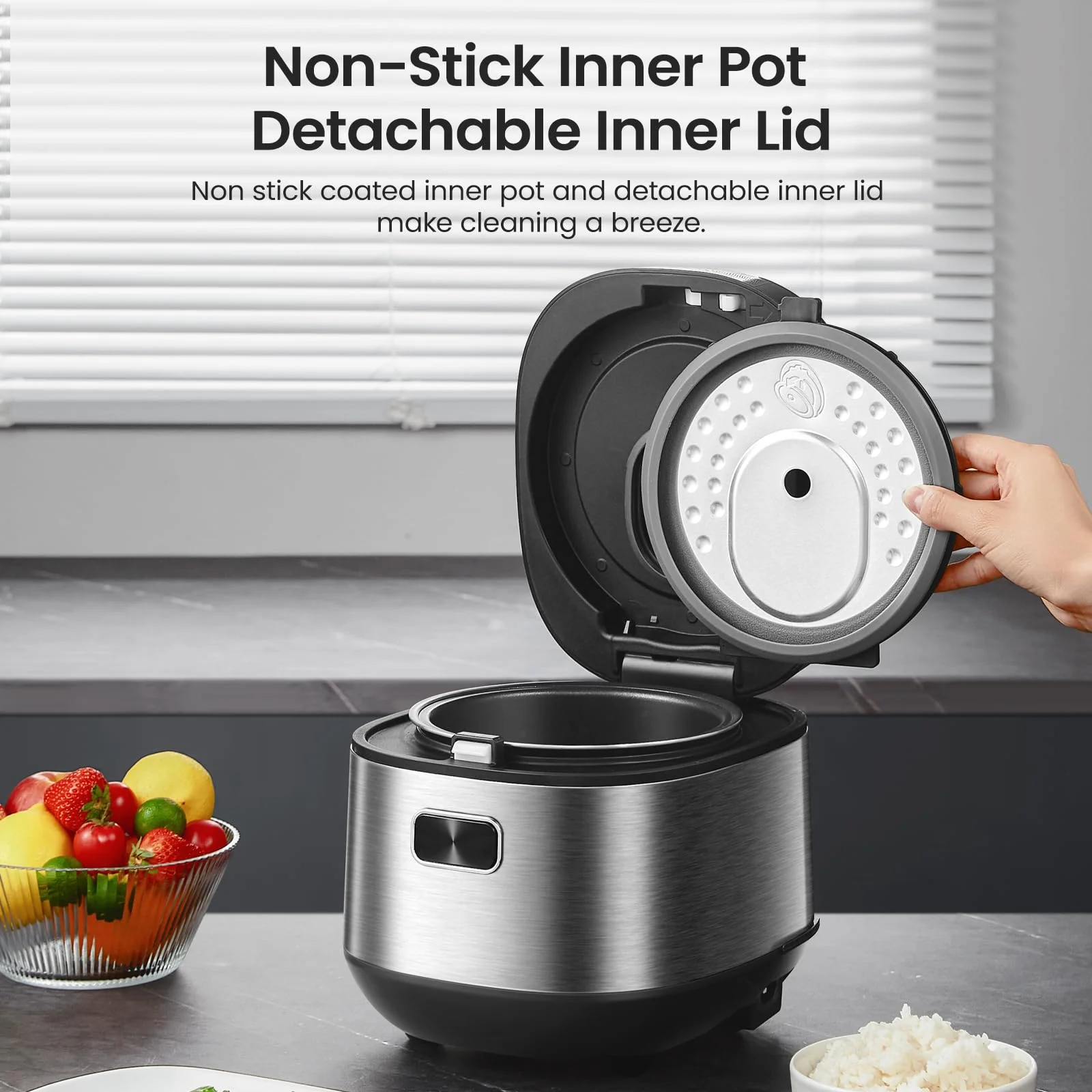 Midea Rice Cooker with 9 Functions - Image 6