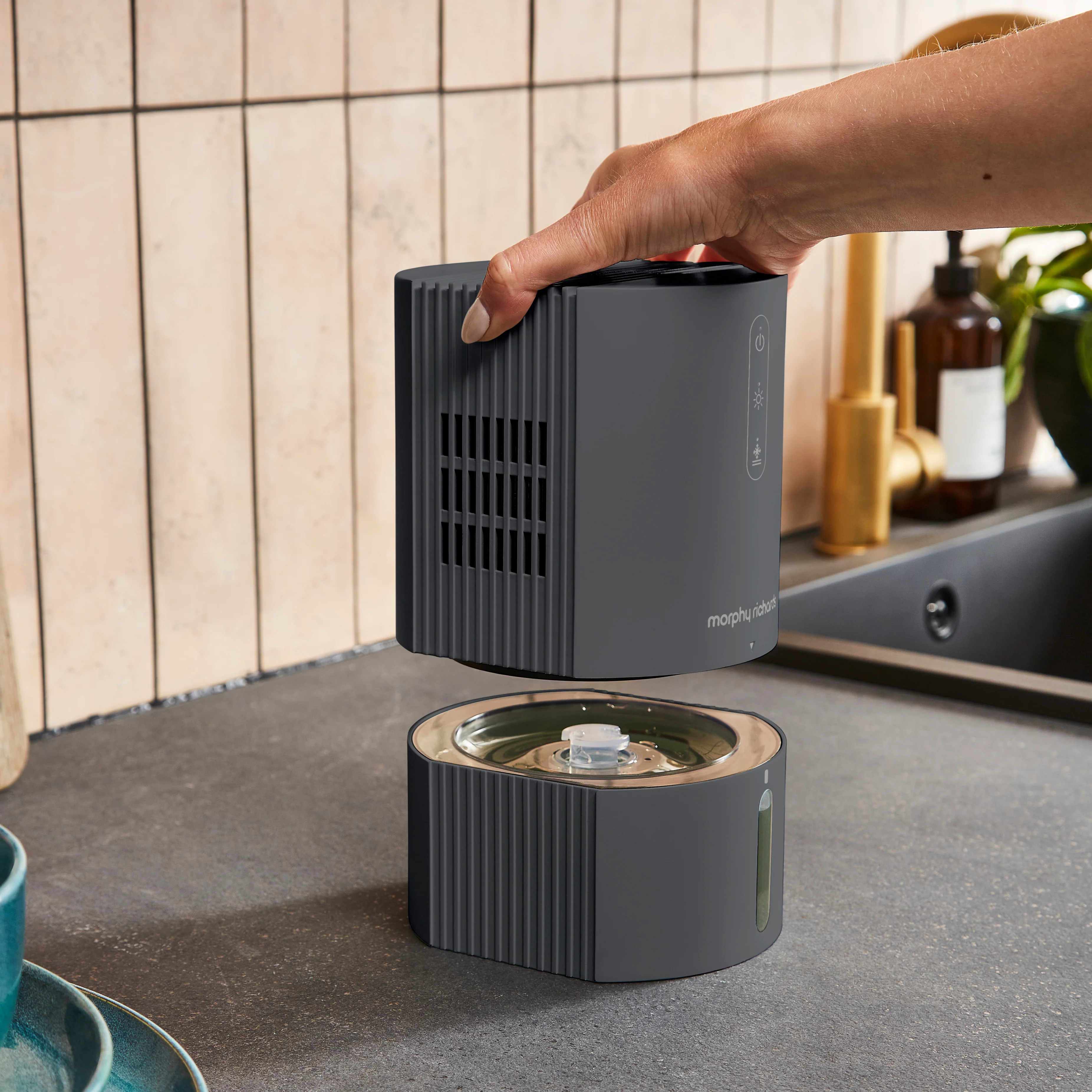 Morphy Richards PureFresh 0.9L Dehumidifier - Grey - Image 13