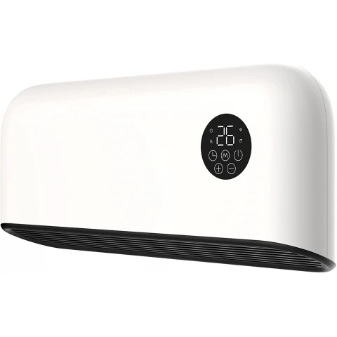 MYLEK Over Door Heater 2000W Wall Mounted Indoor Overdoor Hot Air Downflow Curtain White - Image 4