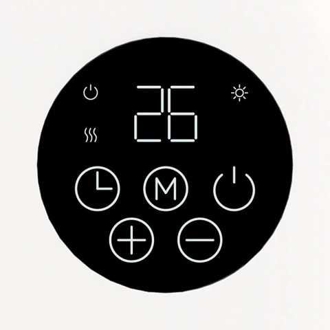 MYLEK Over Door Heater 2000W Wall Mounted Indoor Overdoor Hot Air Downflow Curtain White - Image 8