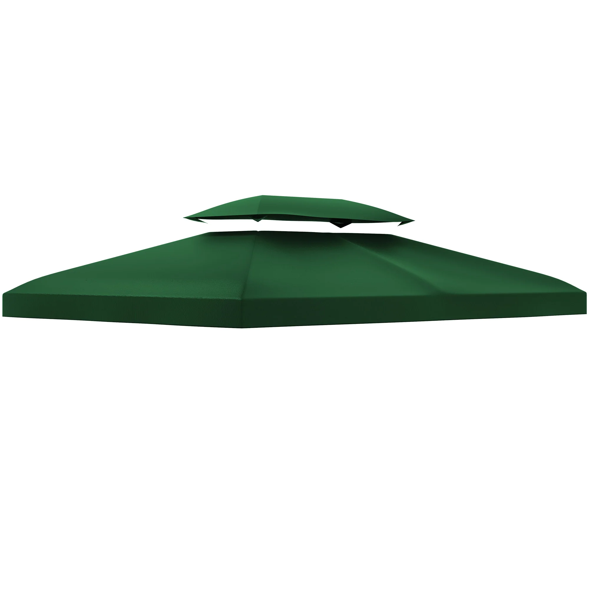 Outsunny 3x4m Gazebo Replacement Roof Canopy 2 Tier Top UV Cover - Image 10