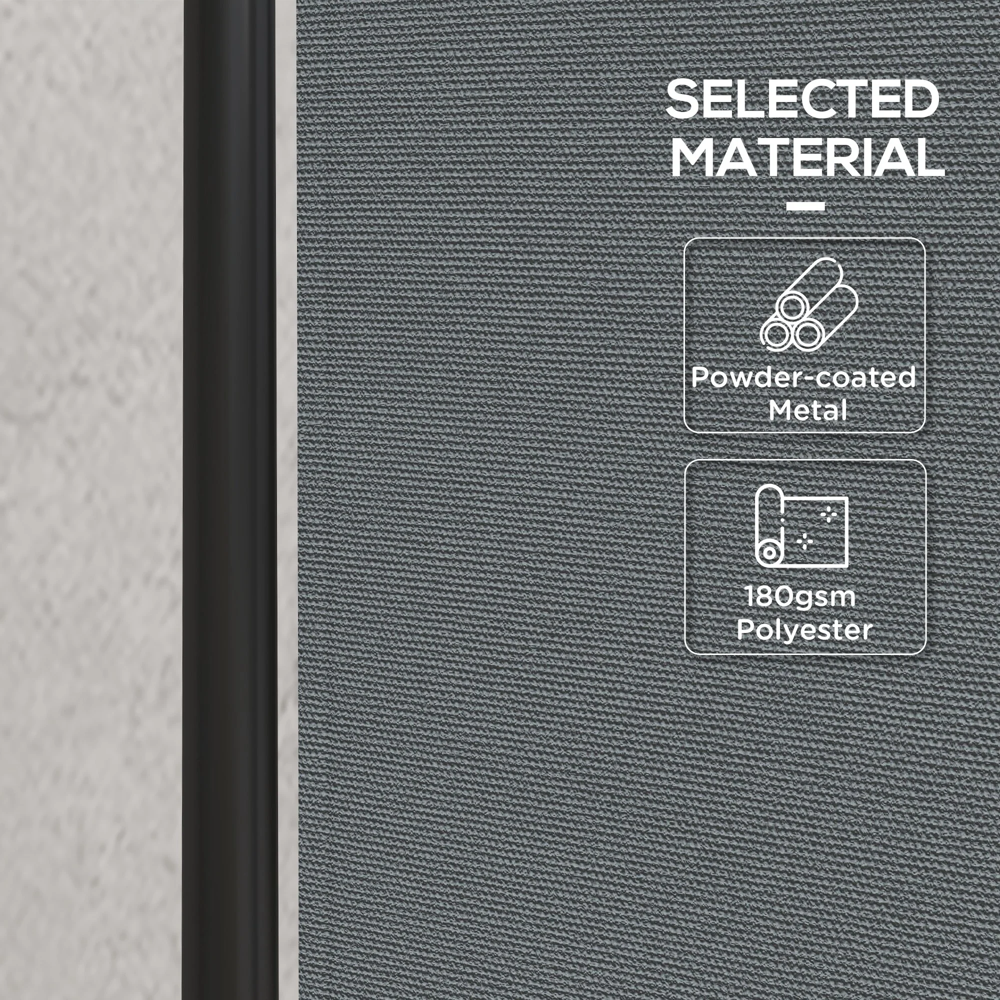 Outsunny 4 Panel Folding Room Divider,Portable Privacy Panel for Garden - Image 8