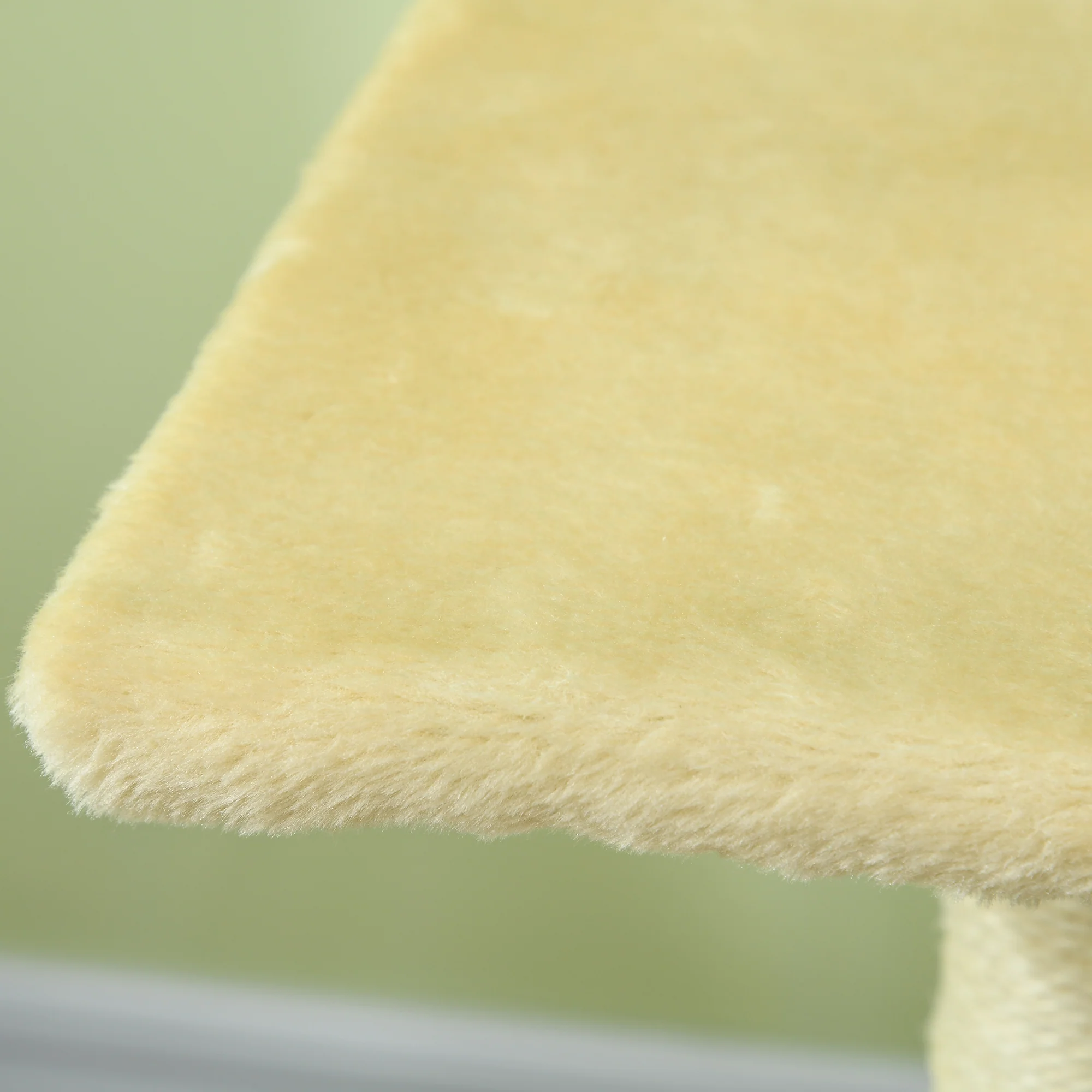 PawHut 72cm Cat Tree Climbing Tower With Sisal Scratching Post - Cream White - Image 9