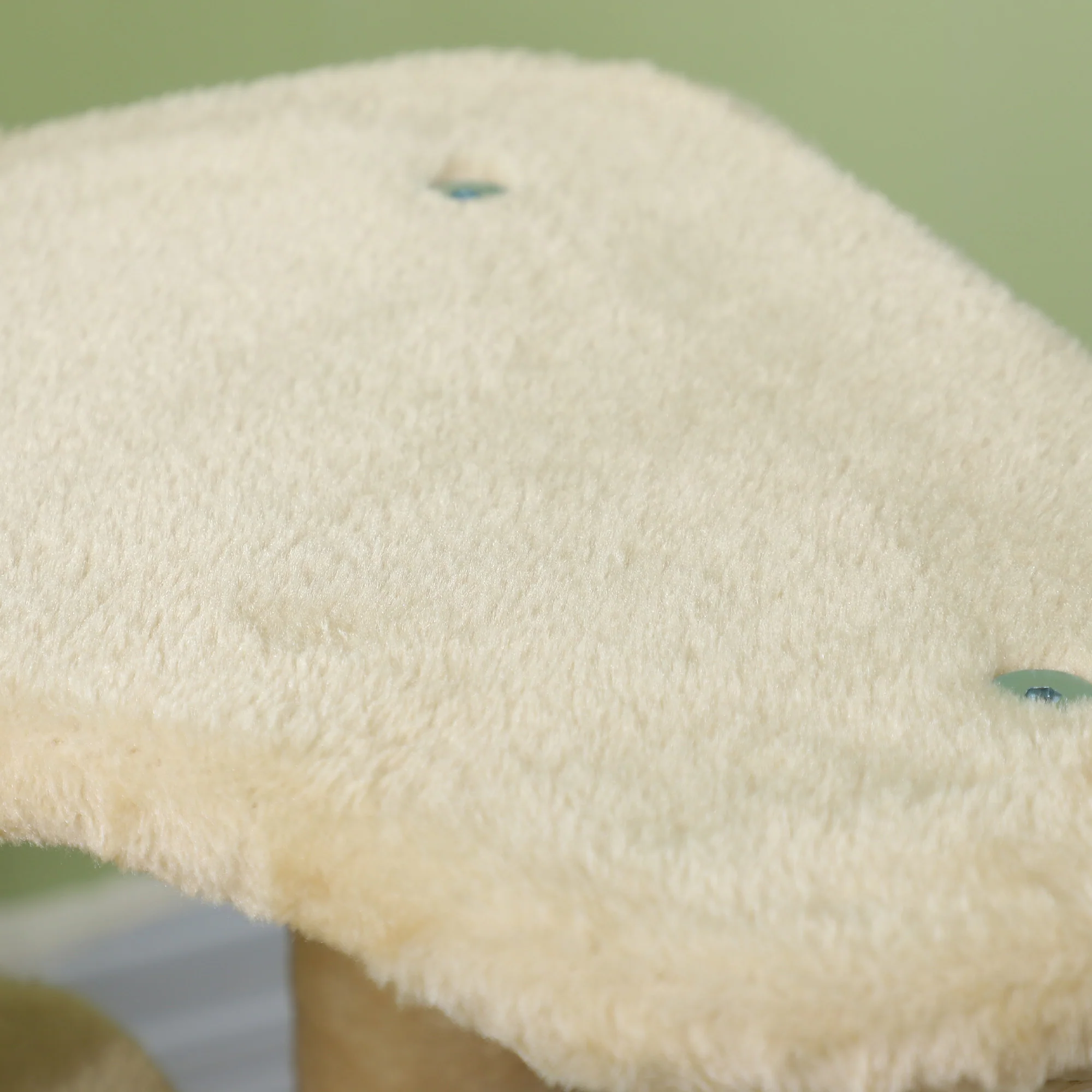 PawHut Cat Tree 2 In 1 Pet Stairs W/ Scratching Tickling Post, Light Grey/Cream White - Image 16