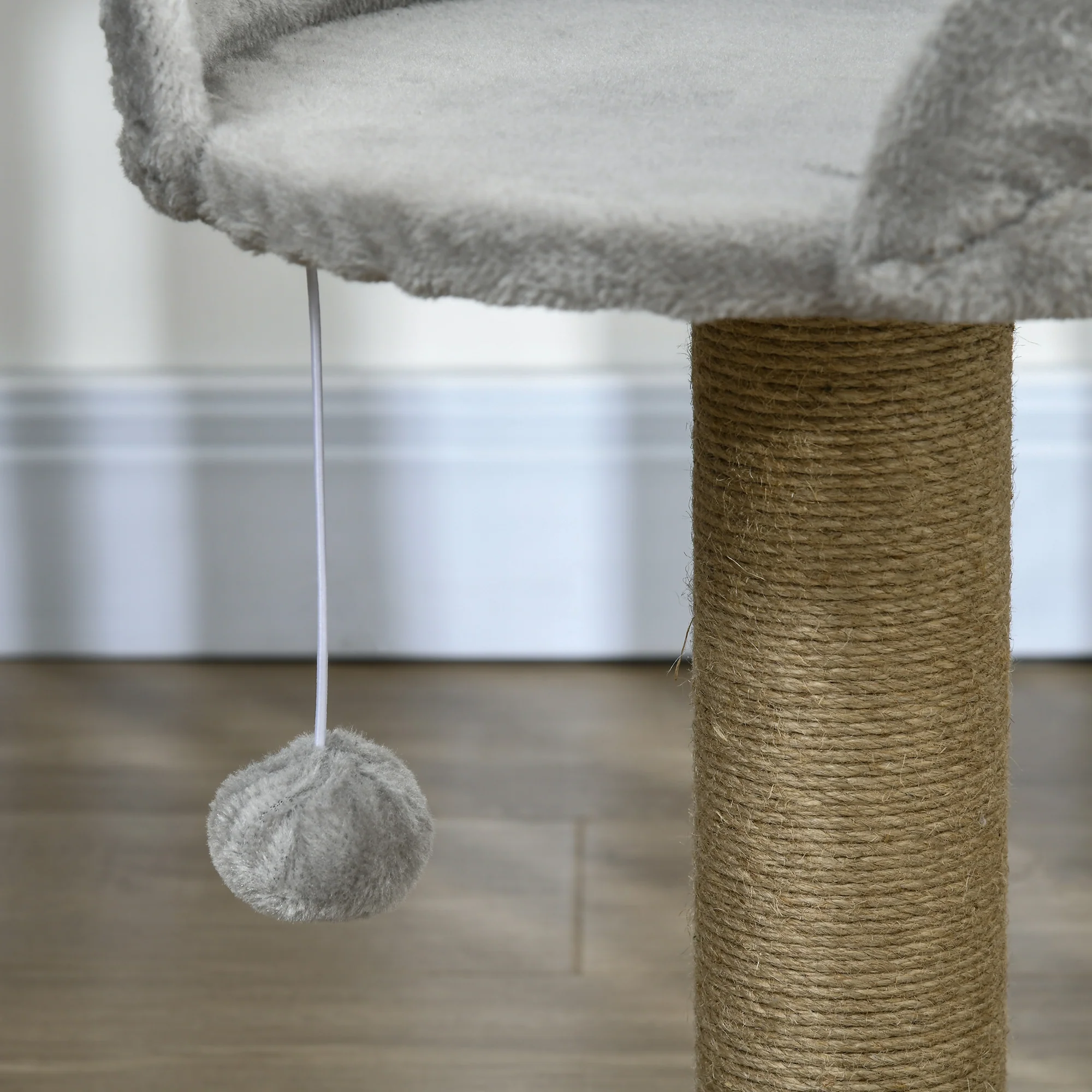 PawHut Cat Tree Tower Activity Centre With Scratching Posts - Image 8