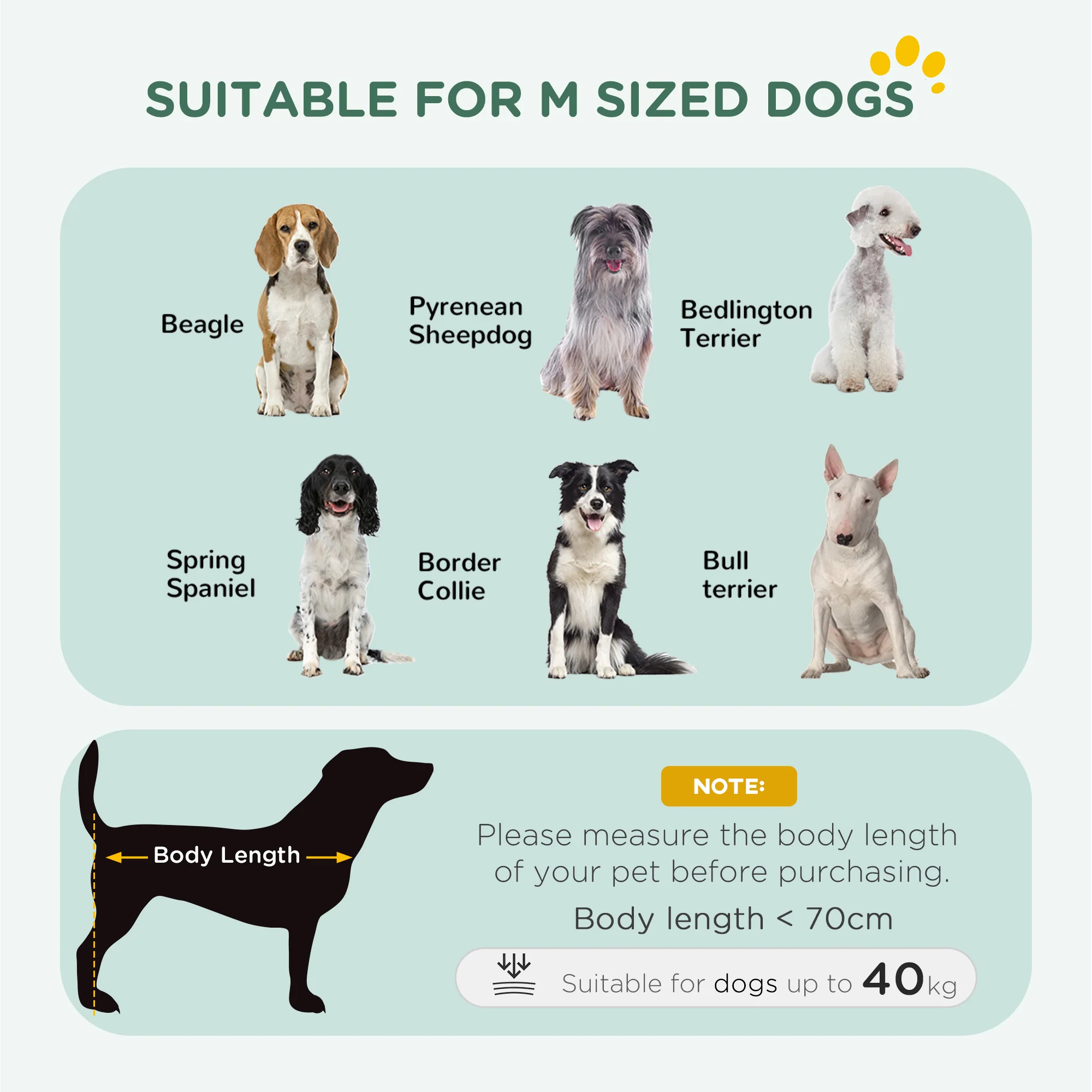 PawHut Dog Crate With 2 Doors, Tray, Soft Cushion - Image 33