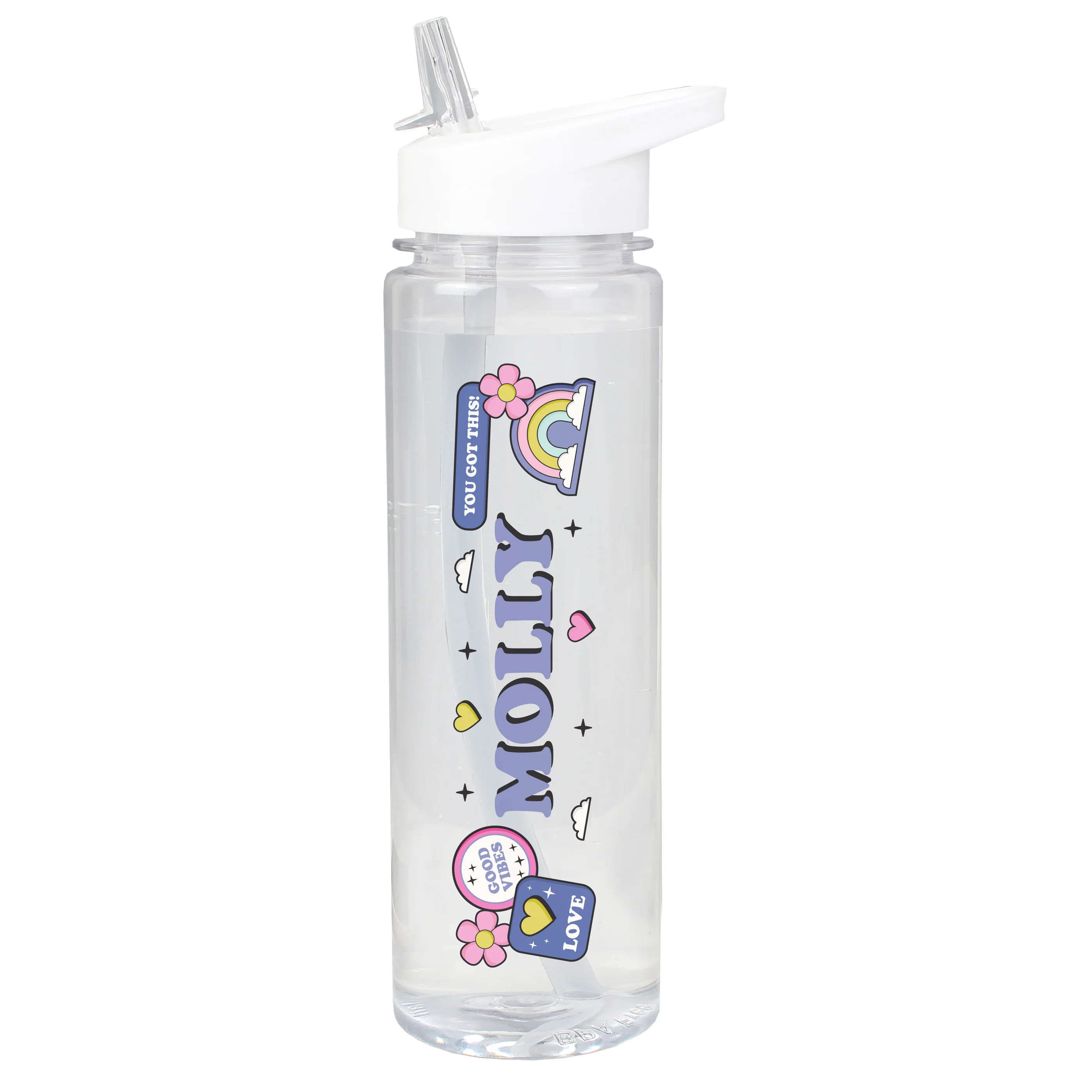 Personalised Good Vibes Water Bottle - Image 5