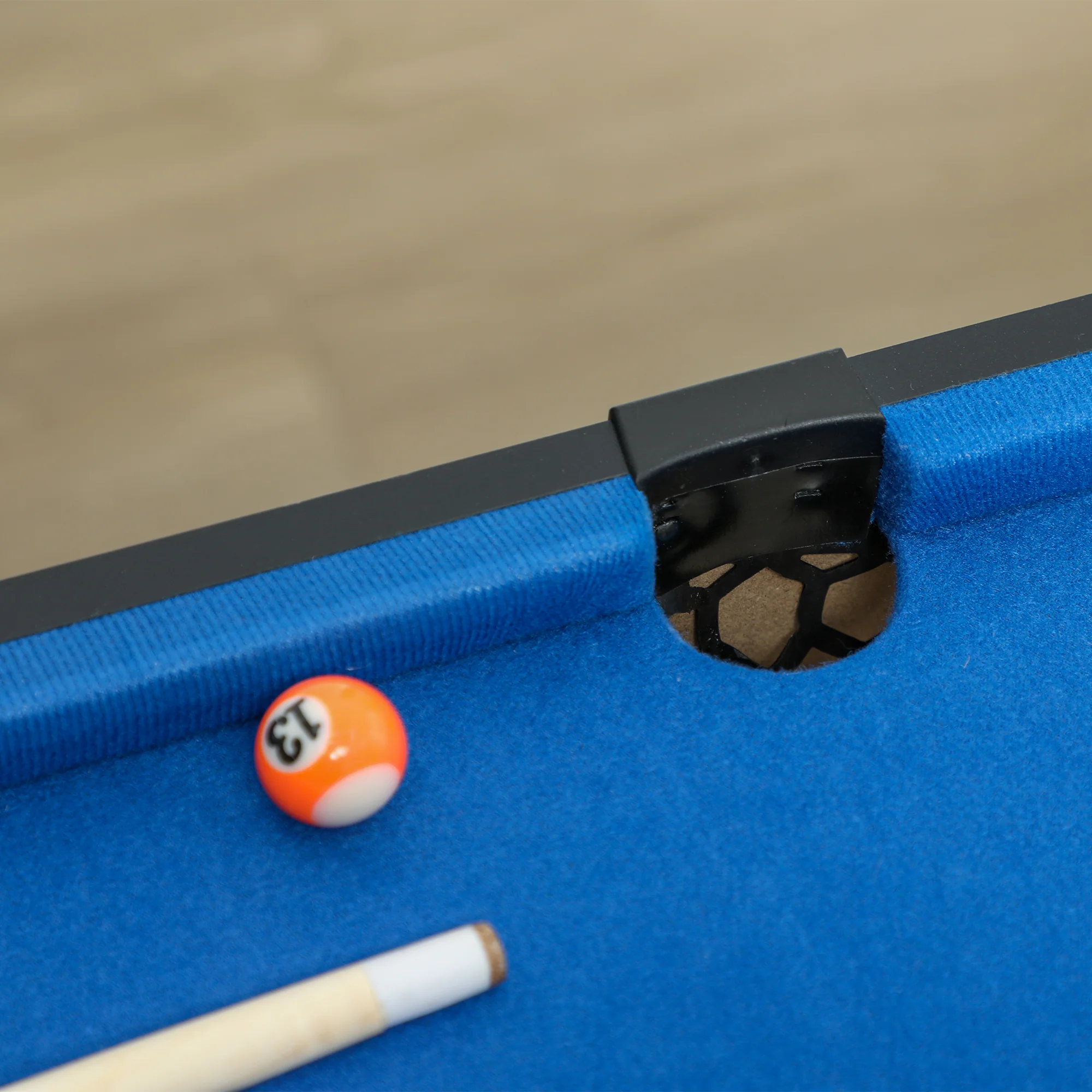 SPORTNOW 5 in 1 Multi Games Table Combo Sports Game Table for Kids, Blue - Image 9