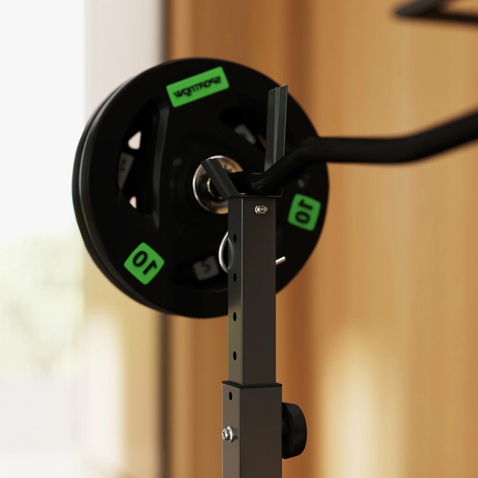 SPORTNOW Multi-Exercise Incline or Flat Weight Bench with Bench Press Rack - Image 9